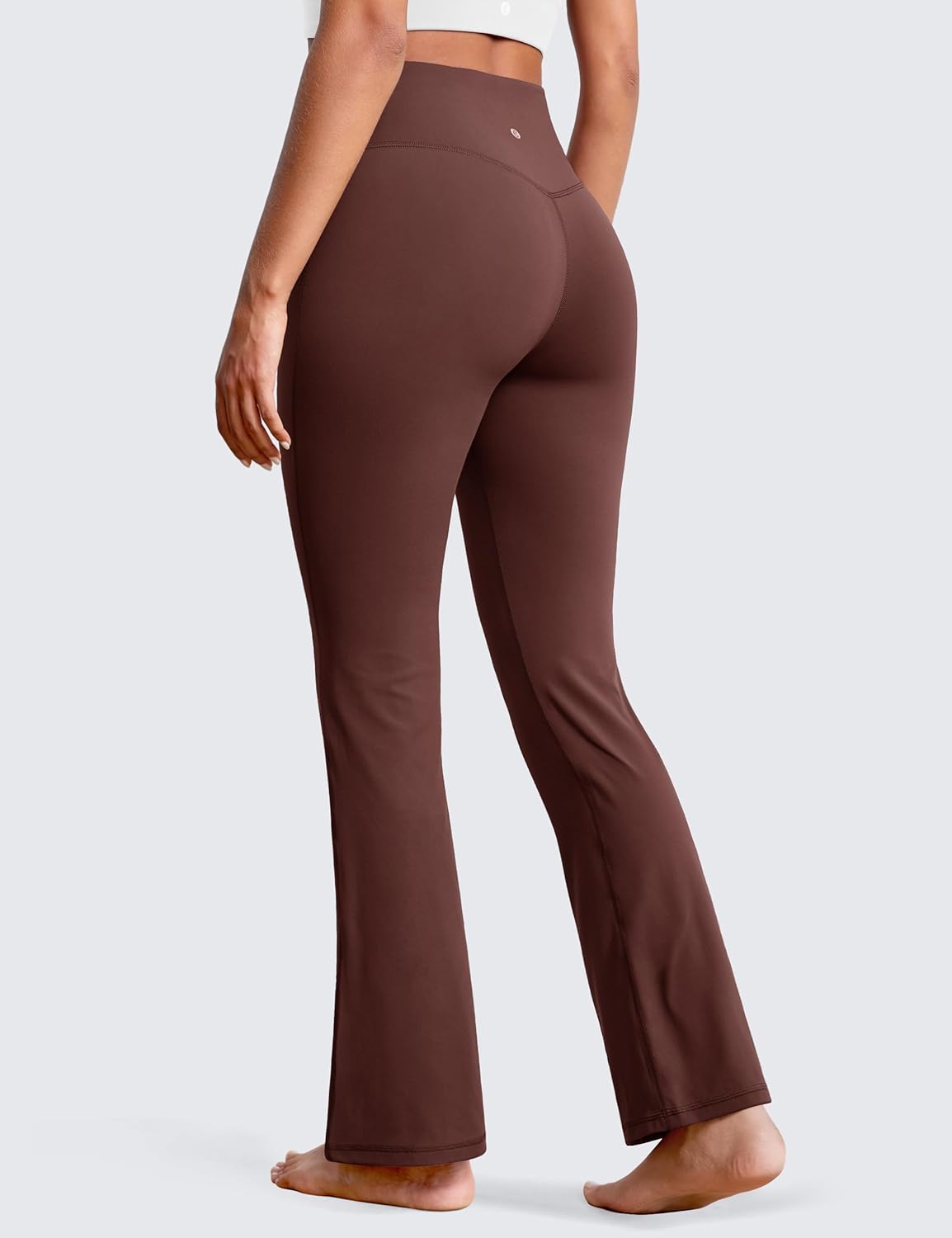 BAYDI Clouduxi Flare Leggings for Women,Workout Bootcut Yoga Pants with Pocket,High Waisted and Wide Leg,28"/30"/32"/34" - Image 2