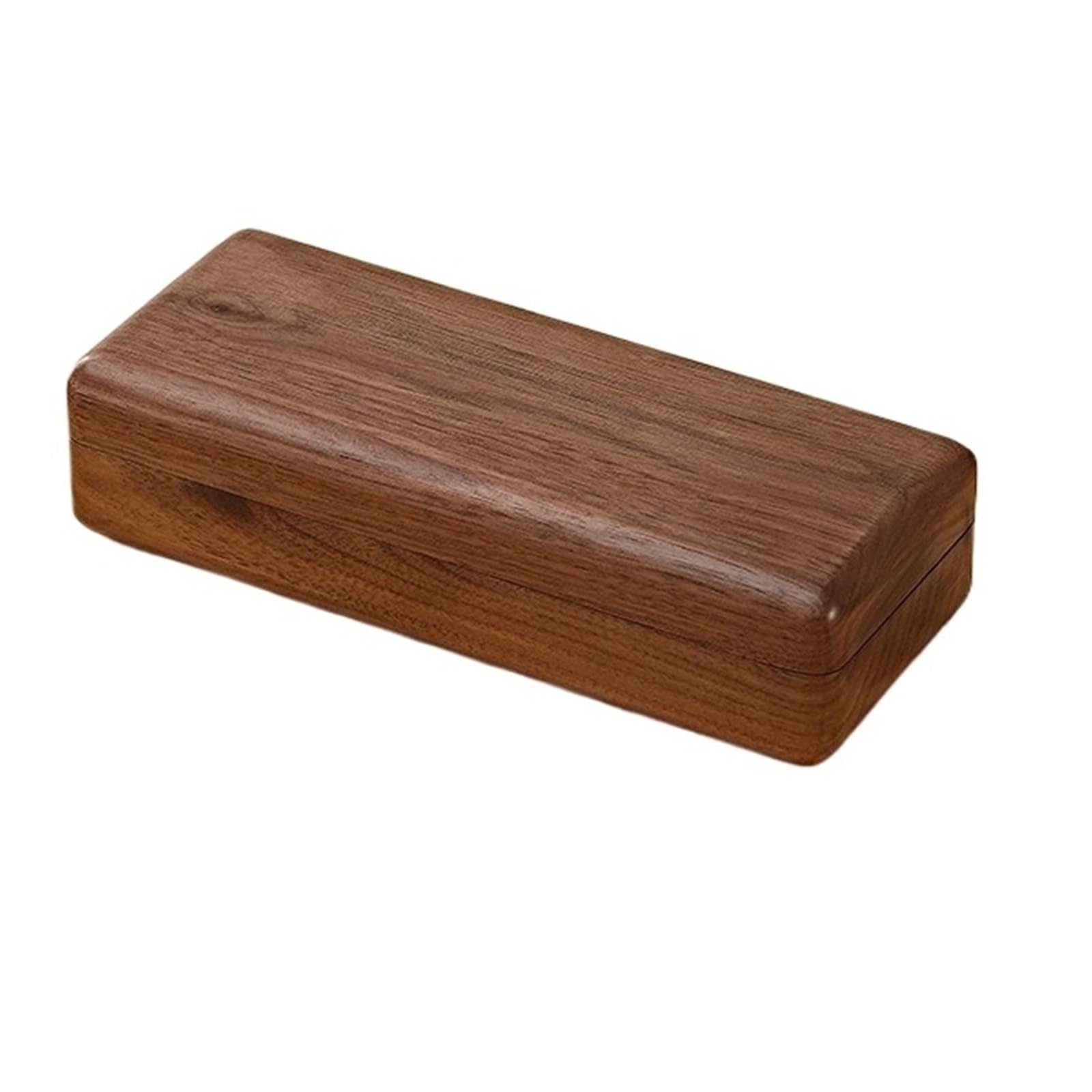 Astuccio per Occhiali Custodia for Occhiali da 1 pz Custodia in Legno massello Custodia for Occhiali Custodia for Occhiali Portatile for Uomo e Donna(Deep Brown)