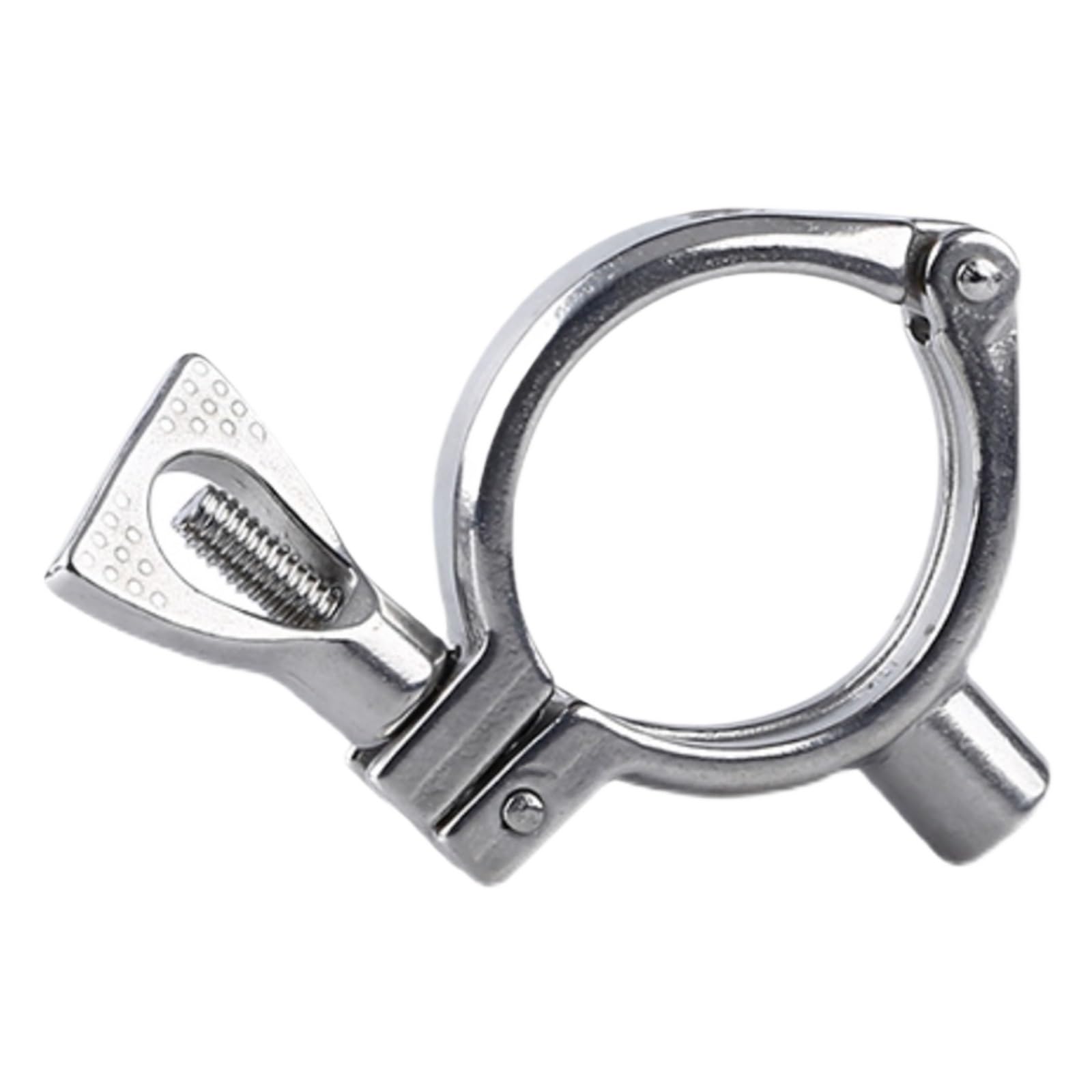 Soporte de tubo sanitario 304 abrazadera tipo clips de acero inoxidable de 19 a 102mm