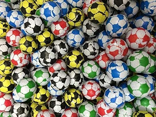 Chocolate Footballs 500g Share Bag by The Gourmet Sweet Company