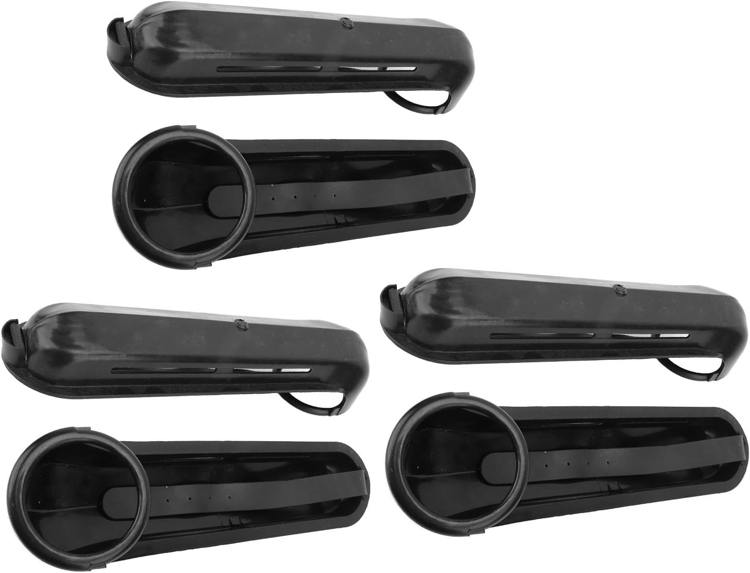 6Pcs Multifunctional Billiard Sphere Track - Plastic Slide and Drop Rail for Billiard Tables - for Billiard Enthusiasts and Game Rooms