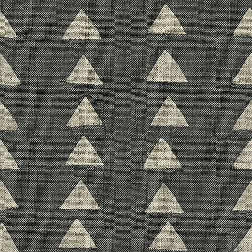 Papier peint triangle ébène Surface Style amovible et repositionnable - 2