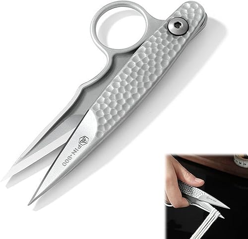 Tijeras de sastre prémium para cortar ropa, tijeras de coser de acero inoxidable mejoradas, tijeras de manualidades de precisión para hilo de