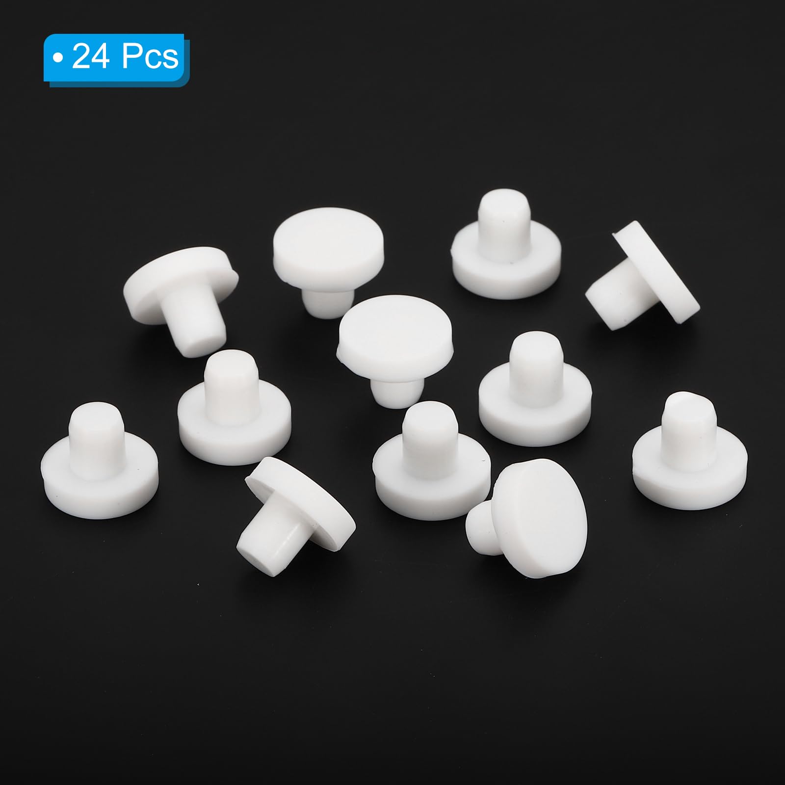 QUARKZMAN 12Pcs Bouchon De Trou En Nylon, 31.5-32mm Diamètre De