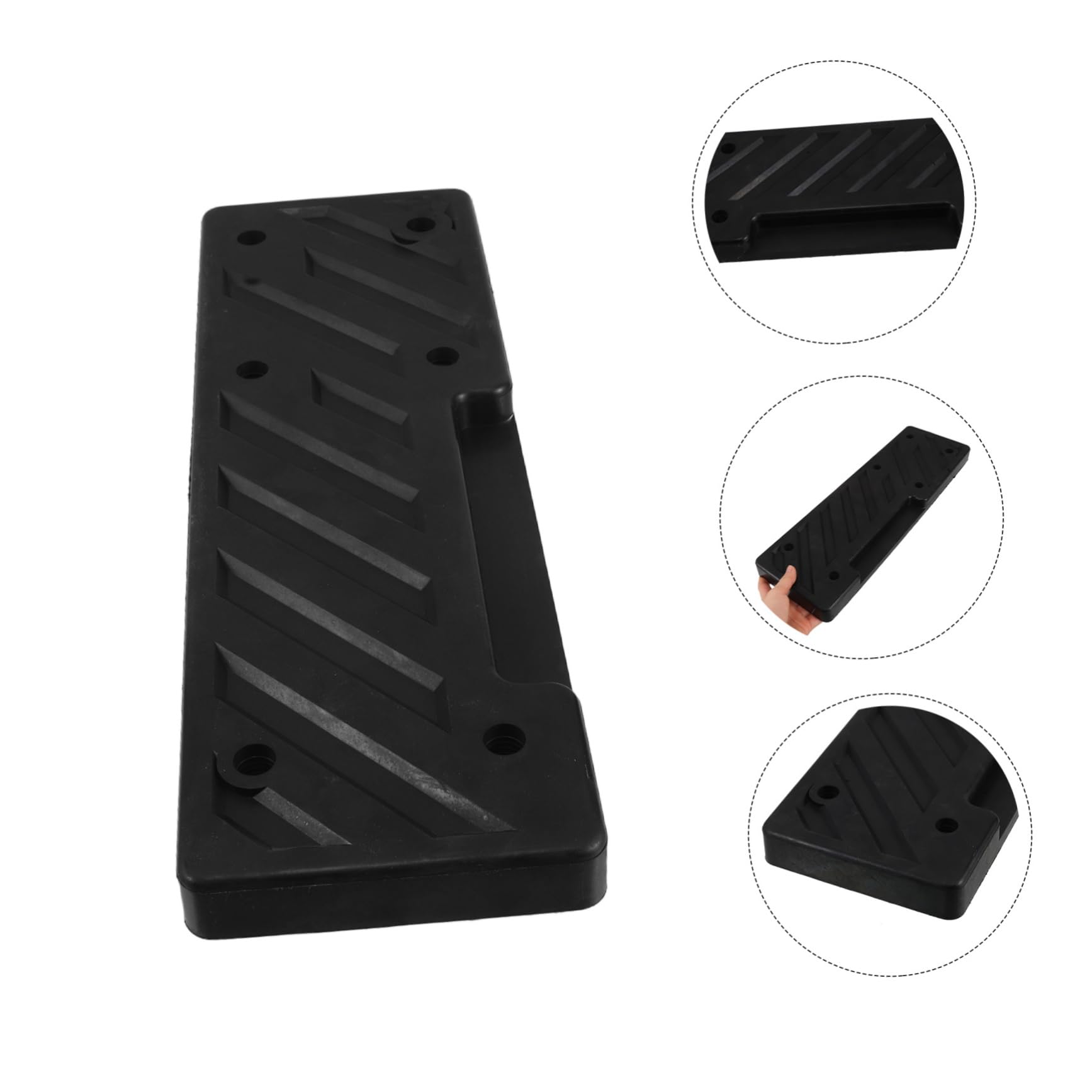 Reifenmontiermatte aus Gummi Reifenmontier Druckplatte als Reifengummiteile für Reifenmontiermaschinen Robust Schwarz für Kfz Werkstätten