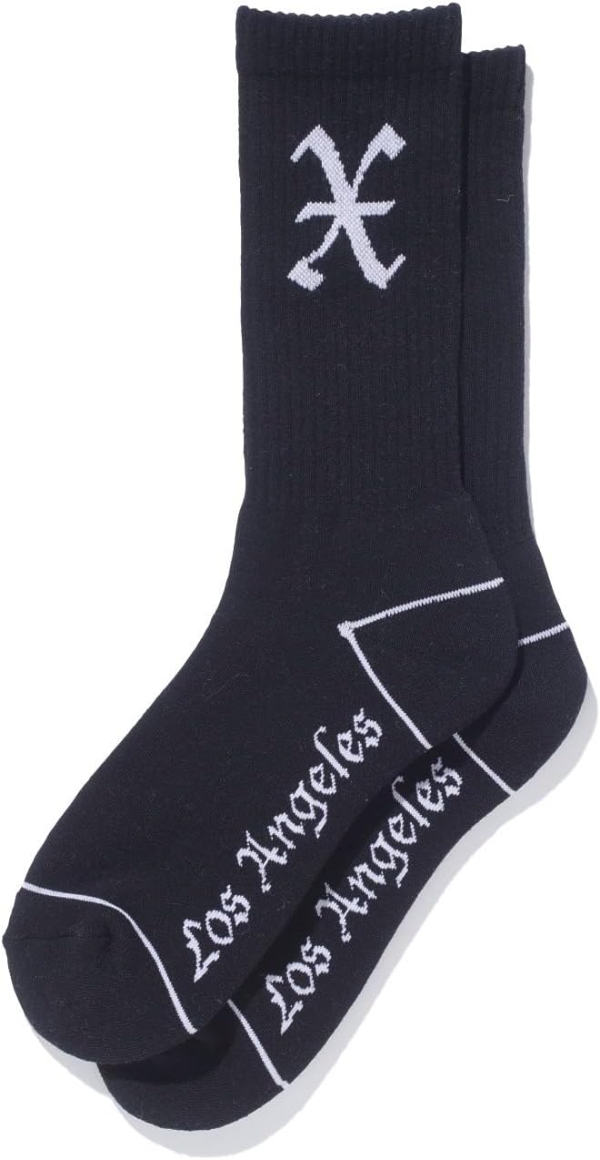 [XLARGE] 靴下X LOGO SOCKSメンズ