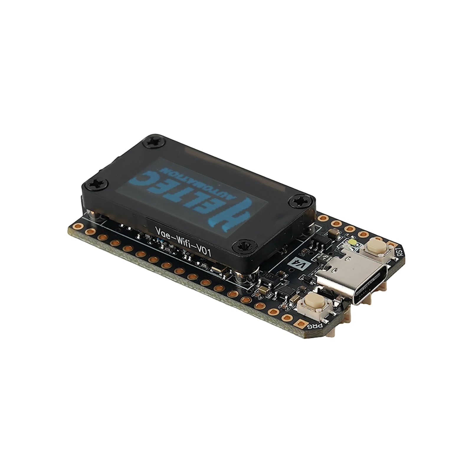 Heltec LoRa32 V4 ESP32-S3 płytka rozwojowa z WiFi, BLE, SX1262, wyświetlaczem OLED, zielona obudowa, obsługa solarna do bramy IoT, kompatybilna z Meshtastic