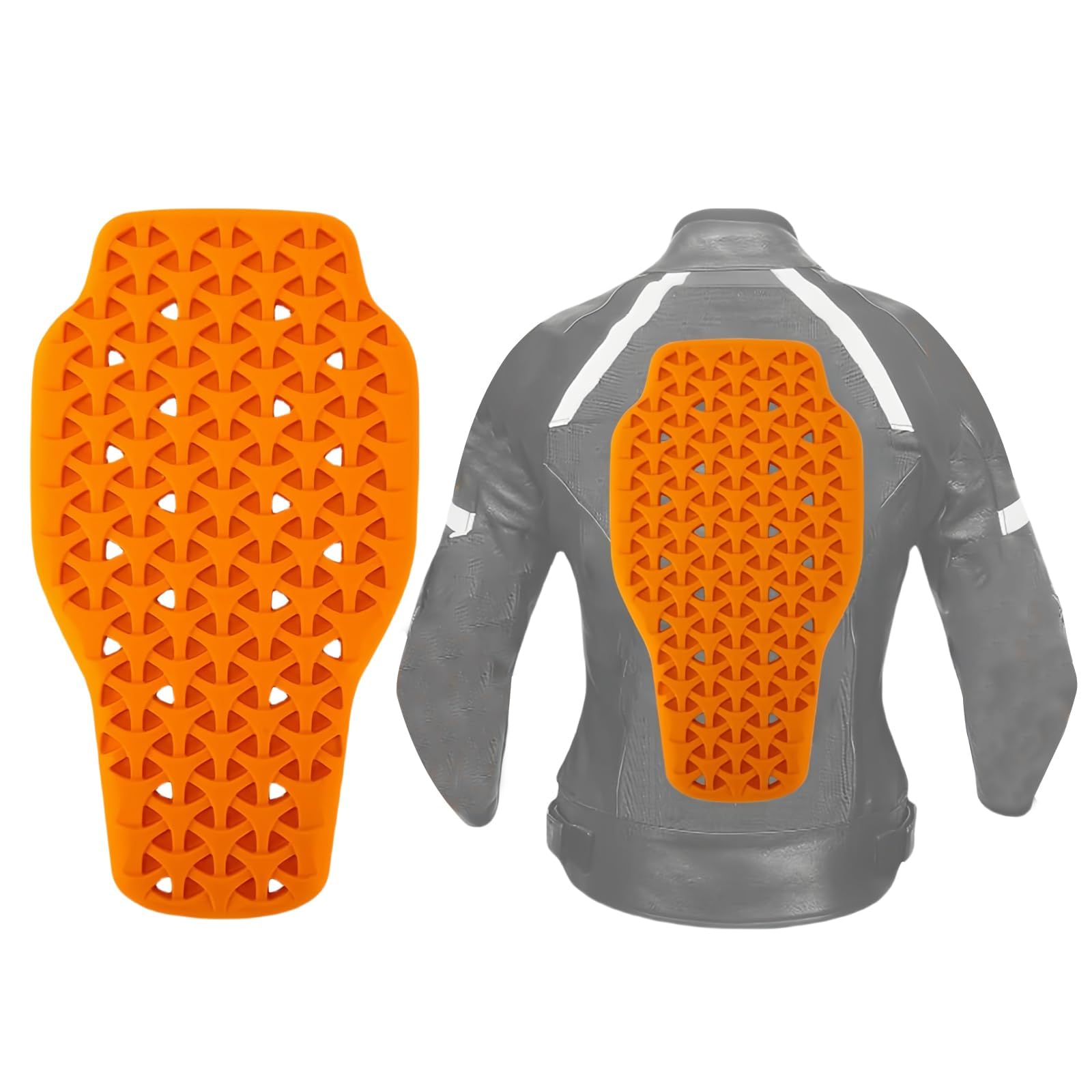 Dorsale Moto Protection,Dorsale Moto Homme Amovible équipement | Protection de Moto Souple et Respirant,Haute Sécurité Certifiée CE Dorsale Moto pour le Patinage de Protection,Adulte Unisexe