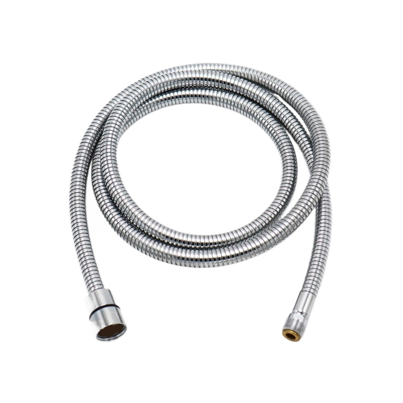 Sparklwleaf Stainless Steel Faucet Pull Out Hose F1/2 M15*1 Nylon Braided Flexible Hose Kitchen Faucet Pull Out Silica Gel Inner Tube(Stainless Steel)