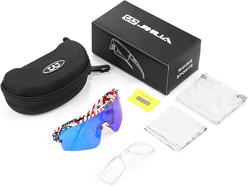 Miniatura 7 de Tnvldgh Polarized Cycling Glasses for Men WomenUV 400 Protection Sunglasses for CyclingSkiing DrivingBaseball Running