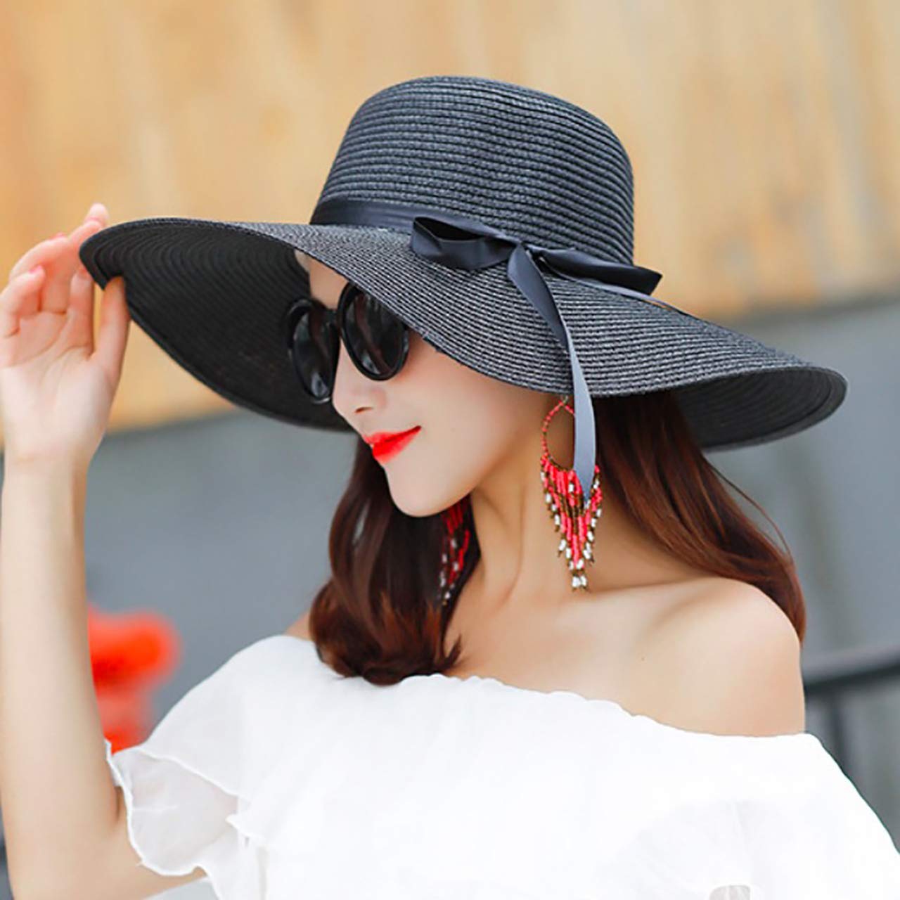 Amazon.co.jp: CHROME CRANE(クロム クレイン) レディース 麦わら帽子