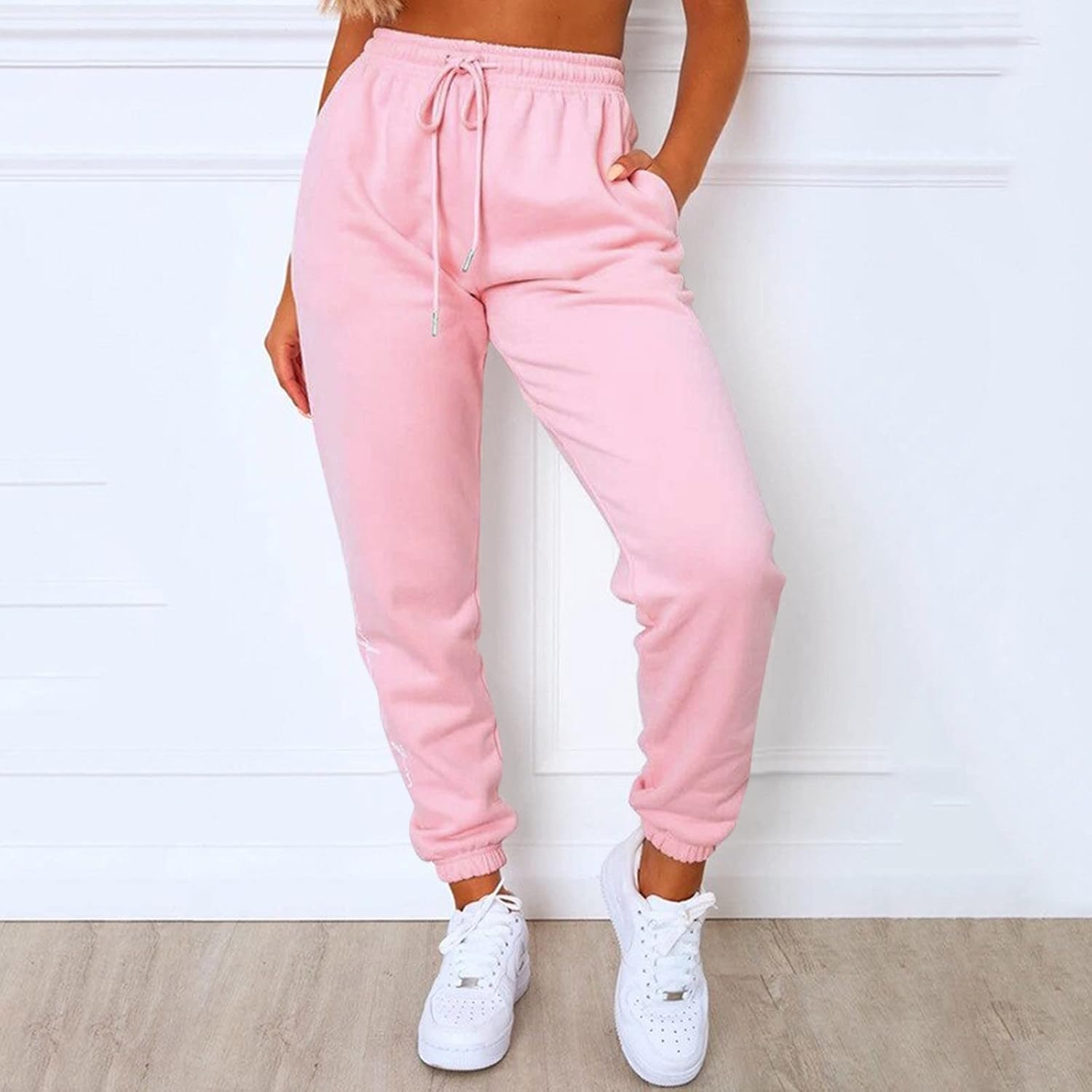 Vista 2 de Hatop Womens Sweatpants Comfy High Waisted Workout Athletic Lounge Joggers Pants with Pockets