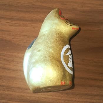 Amazon.co.jp: 金生稲荷神社 願掛け金狐 御朱印 縁起物 桜井識子