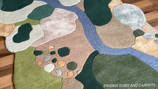 Amazon.com: Hand Tufted Wool Area Rug 4x6 Ft – Kids Nursery
