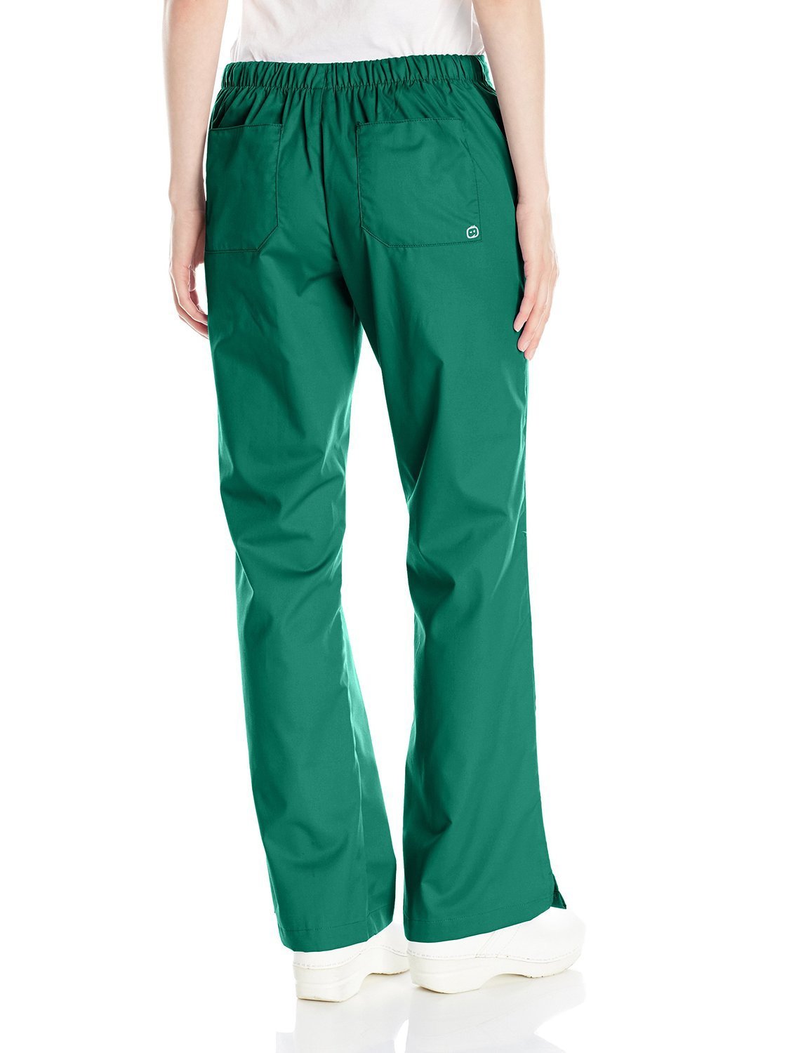 WonderWink Women's Plus-Size Wonderwork Flare Leg Scrub Pant, Hunter, XX-Large/Tall