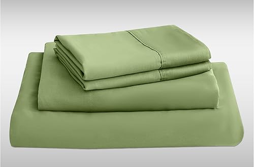 Miniatura 8 de Femini Fashion My Egyptian Giza - Sábanas de algodón Giza tamaño King, bolsillo extra profundo de 16 pulgadas, 100% algodón Giza de fibra larga,