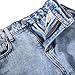 DOCOLL Jeans for Tween Girls with Bow Decor Cute Flare Leg High Waist Denim Pants Y2K Fashion Preppy Clothes 16Y Blue