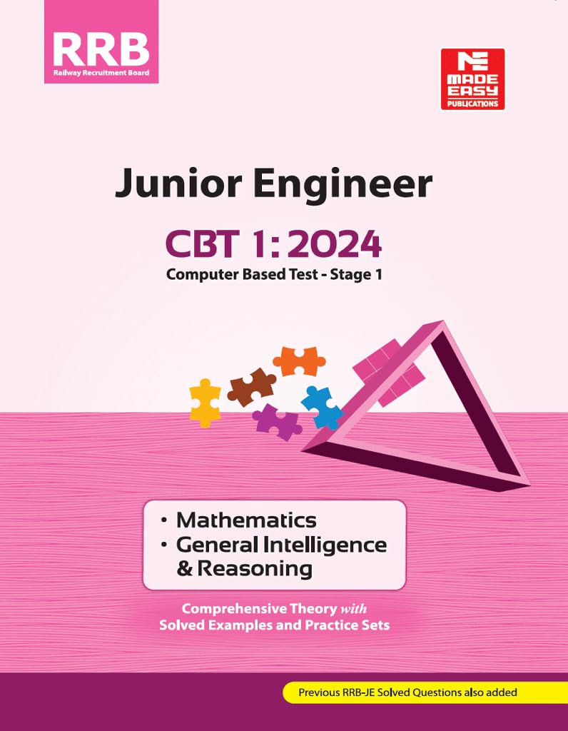 RRB JE CBT-1: Mathematics, General Intelligence