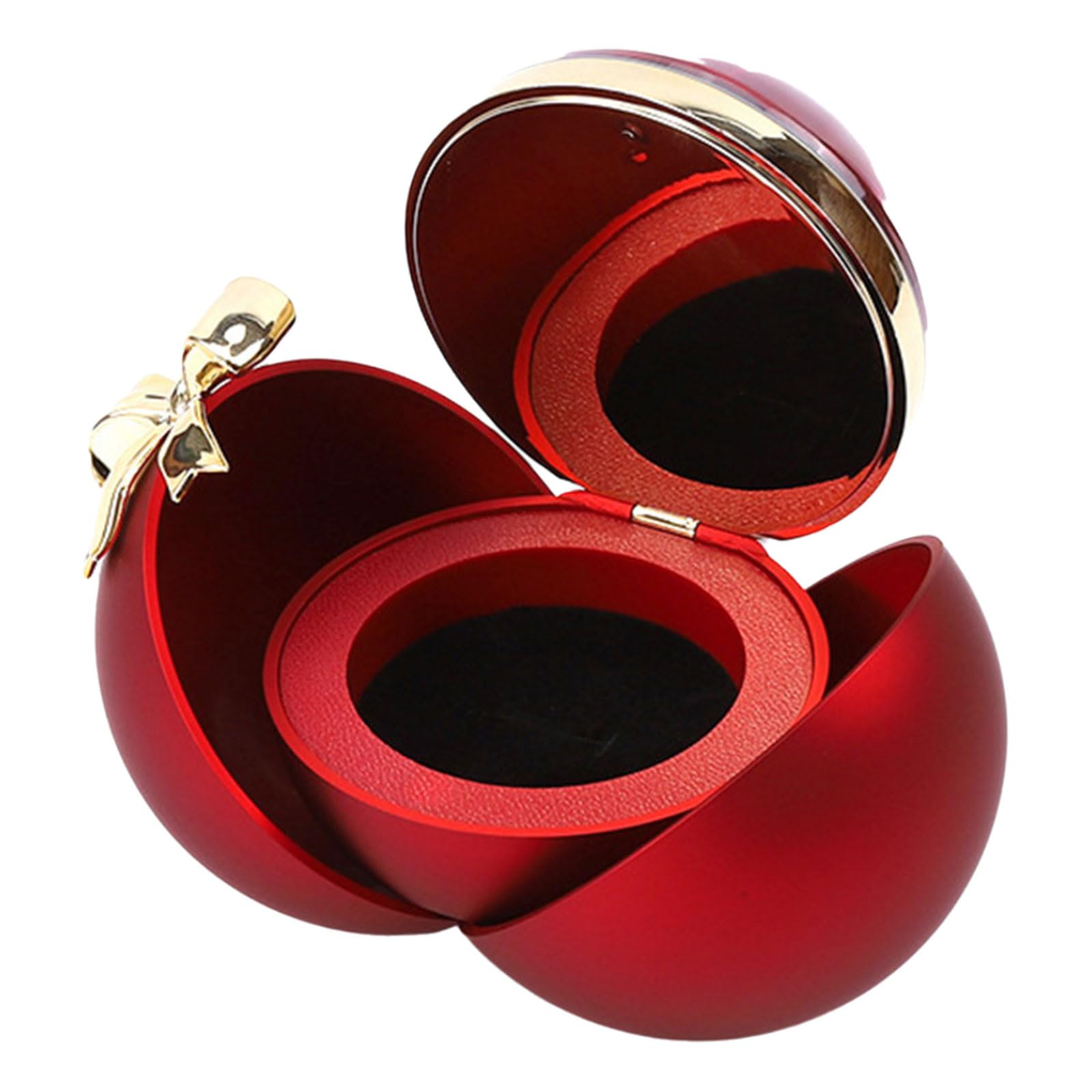 hogtnd Delicate Rose Ring Holder Jewellery Storage Box For Engagement Proposals And Celebrations Special Occasions Ring Box For Proposal