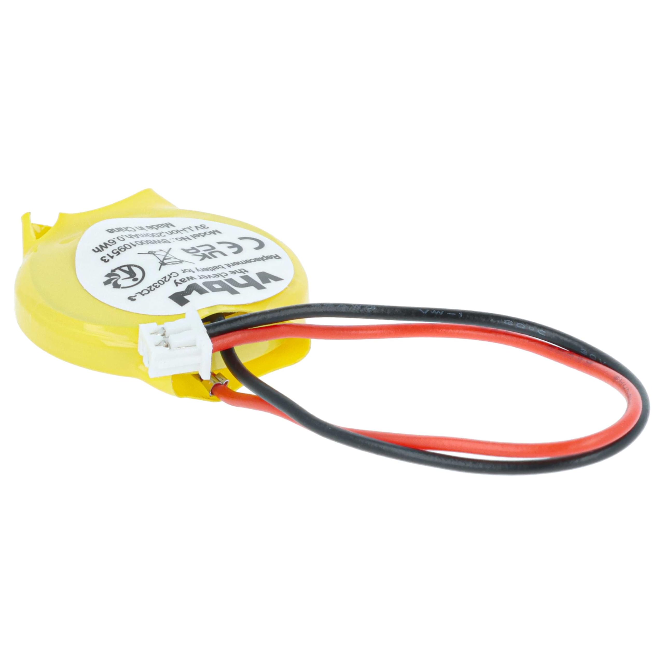 vhbw batteria bios compatibile con Lenovo ThinkPad T420si, T430s, T430si, T431s computer (200mAh, 3V, Li-Ion)