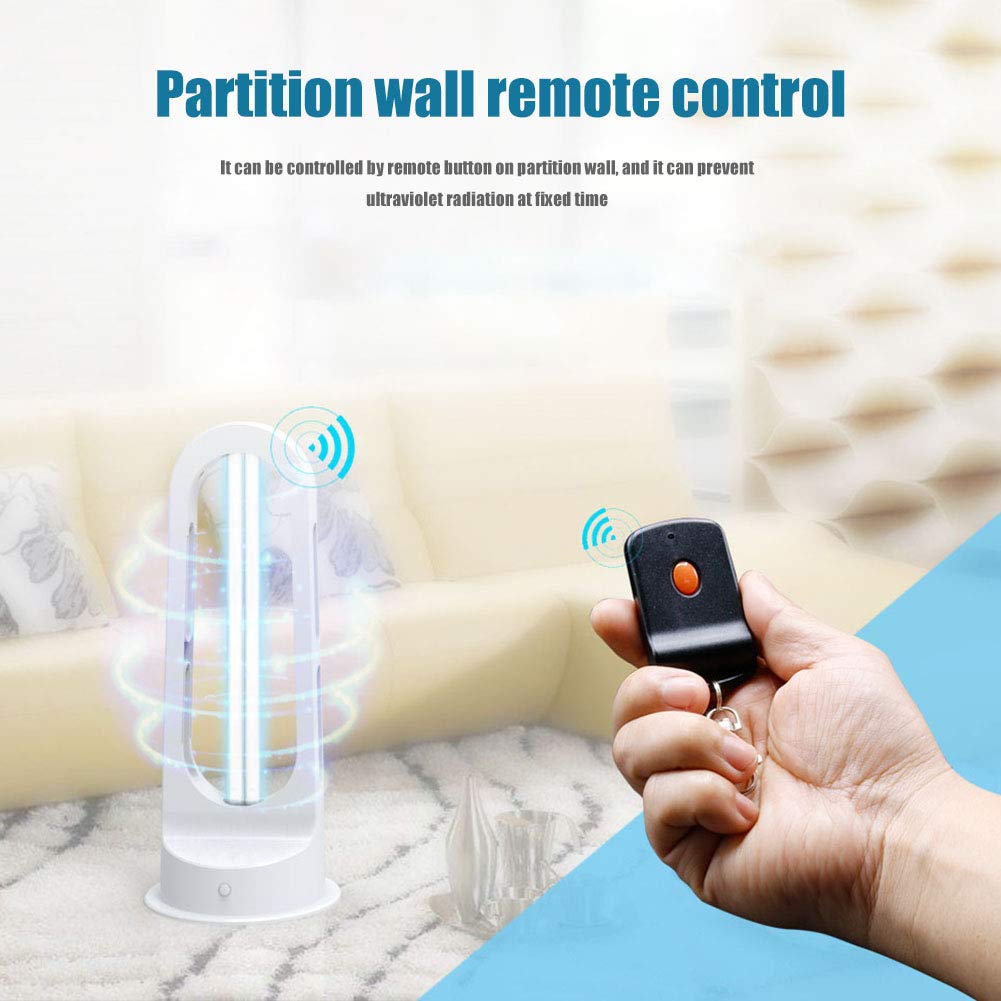 Lámpara de esterilización UV de control remoto 36W, luz germicida UVC Touch Tubo de luz germicida UV Luces de esterilización para el hogar del hotel