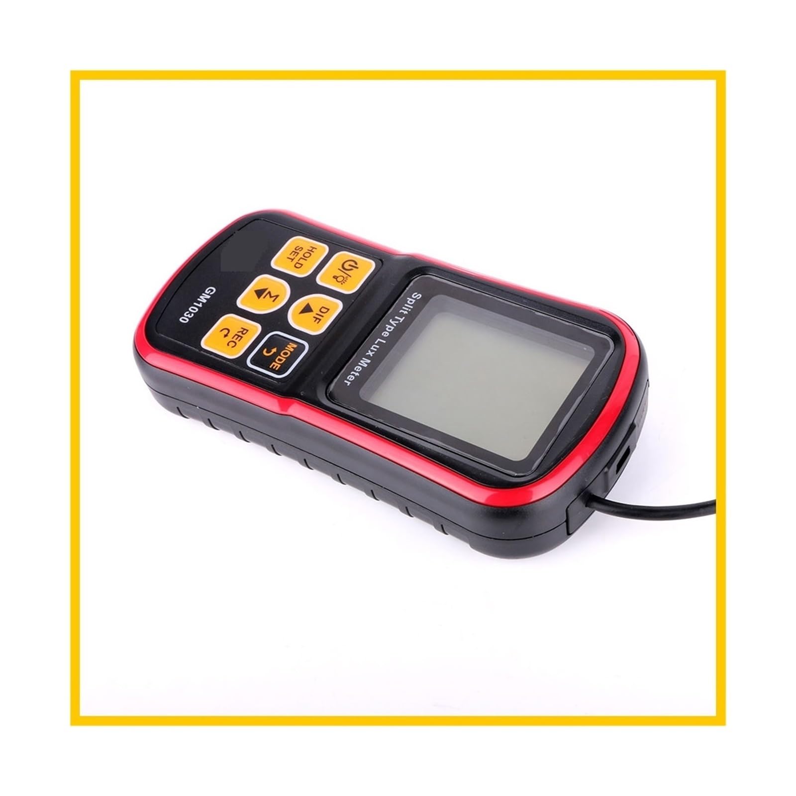 Belichtungsmesser, Digitales Luxmeter Lichtmessgerät 200.000 Lux Photometer Mini-Hand-Luxmeter Illuminometer GM1030
