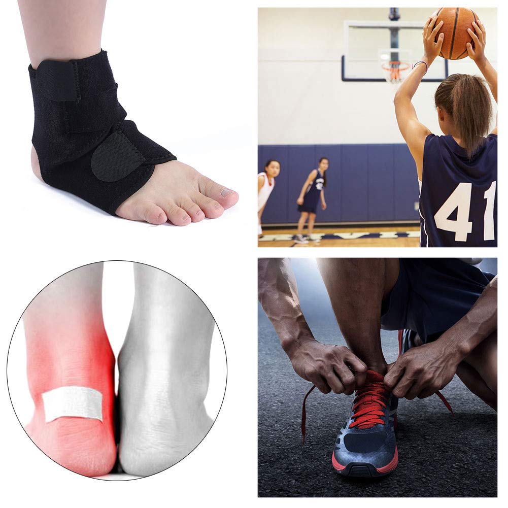 HERCHR Tobillera Transpirable Soporte de Tobillo para Mujeres Hombres Deportes Fitness