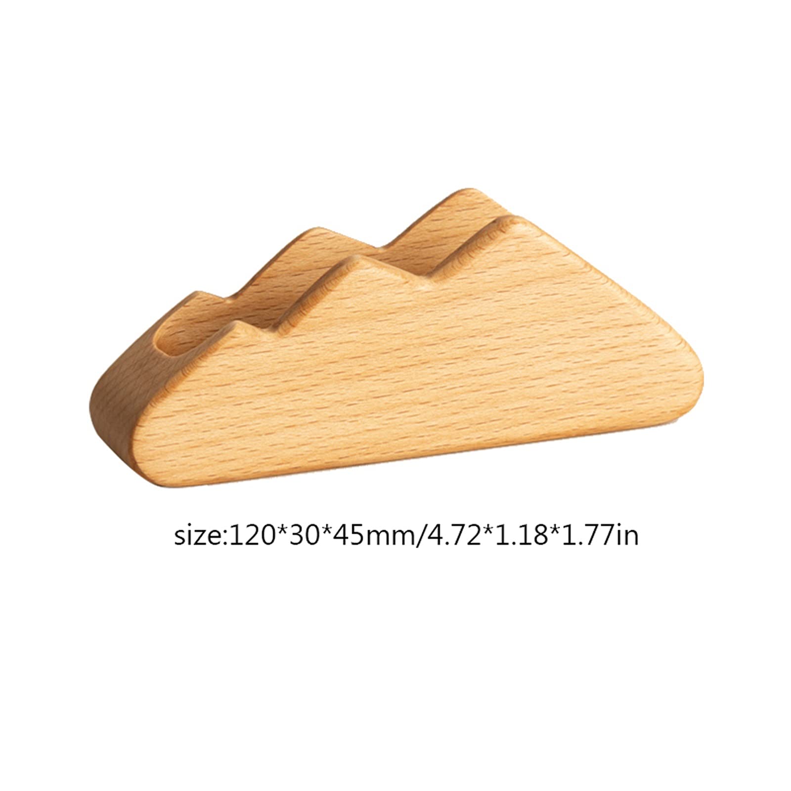 Soporte de madera para tarjetas de visita para escritorio, 1 paquete de soporte de exhibición de tarjetas de visita para hombres y mujeres, soporte de escritorio y soporte para tarjetas