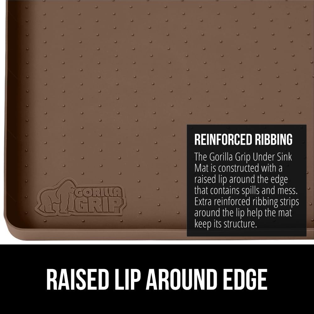Product Feature: Gorilla Grip Under Sink Mat