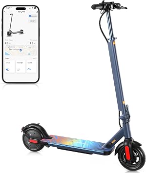 Caroma Electric Scooter Adults, 350W/500W Motor, Top Speed 20/25 Mph & 30 Miles Range, 8.5" Solid Tires, Cruise Control E Scooter for Adults