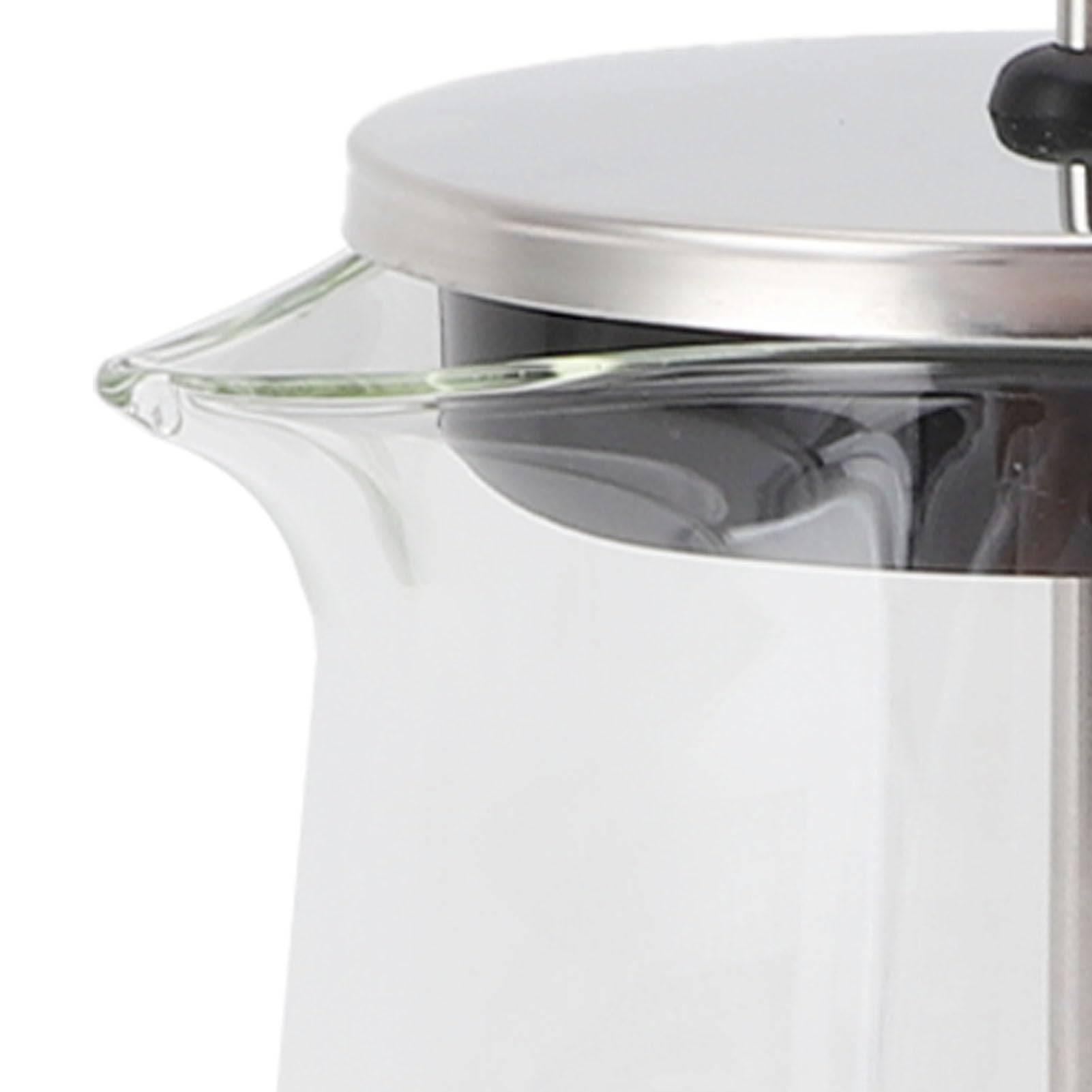 a Presión Francesa, de Vidrio de Doble Pared de 650ML con Boquilla en Forma de V, de Escalera para Sala de té de Estudio en Casa
