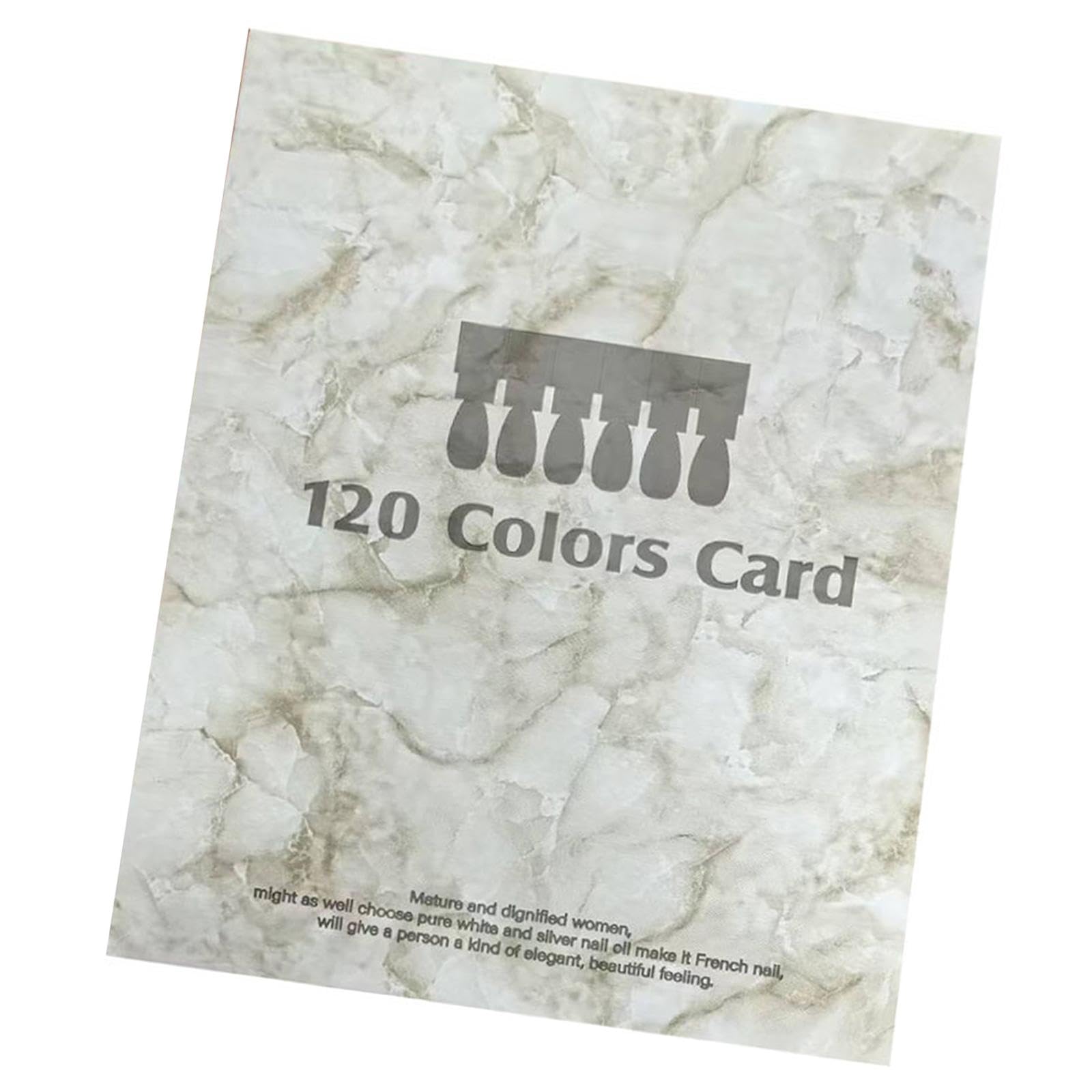 BNF®120 Nail Color Display Book Magnetic Nail Color Swatches Book for Nail Salon Gray|Health & Beauty|Nail Care Manicure & Pedicure|Nail Practice & Display|Package Includes:1 Nail Color Display Book-image-48