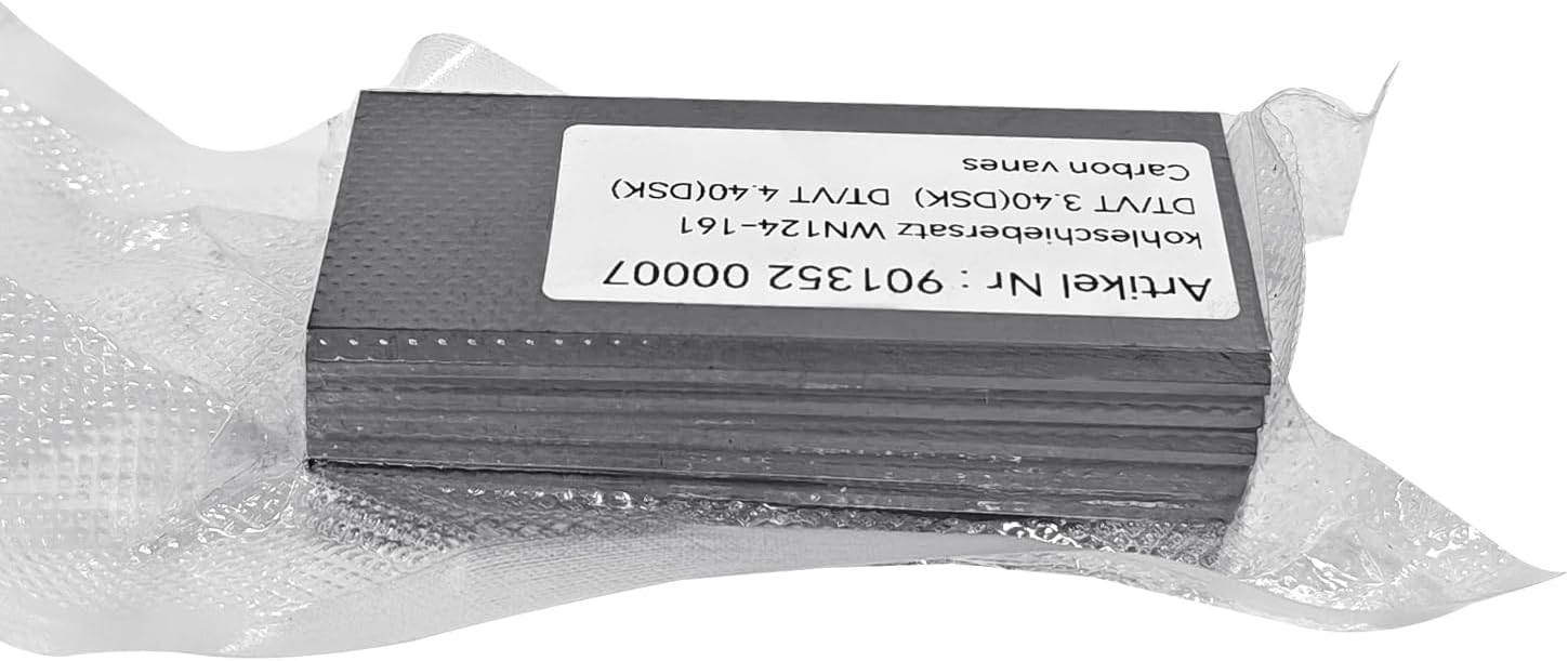 7 Pcs 90135200007 Carbon Vane Fits for WN124-161 Pump DT/T/VT3.40/4.40 T3.41DSK