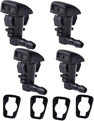 Paquete de 4 boquillas para limpiaparabrisas delantero para Ford Fusion 2008-2012 Mercury Milan 2008-2012 Lincoln MKZ 2008-2012 reemplazo para