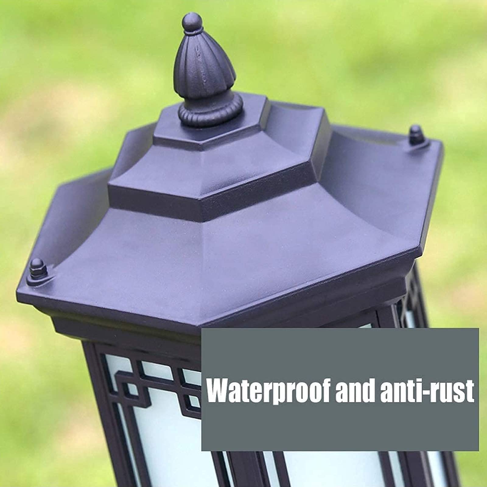 Luci Di Palo Da Giardino Di Natale Solari, Palo Di Luce Solare For - Foto 2