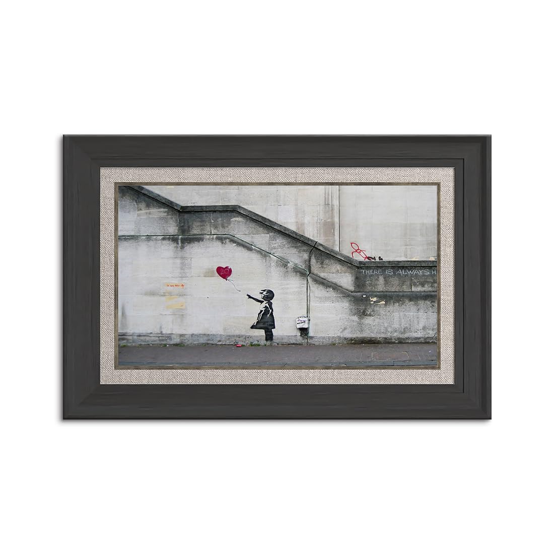 Amazon.co.jp: アートパネル banksy バンクシー ポスター 落書き