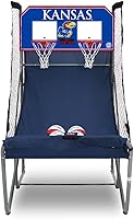 Vista 35 de Pop-A-Shot - Home Dual Shot with NCAA Graphics l Sensor Scoring l 16 Game Modes l 7 Balls l Foldable Storage l for All NCAA Fans