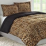 Premier Comfort Zaire Comforter Mini-Set - Cheetah - Full/Queen
