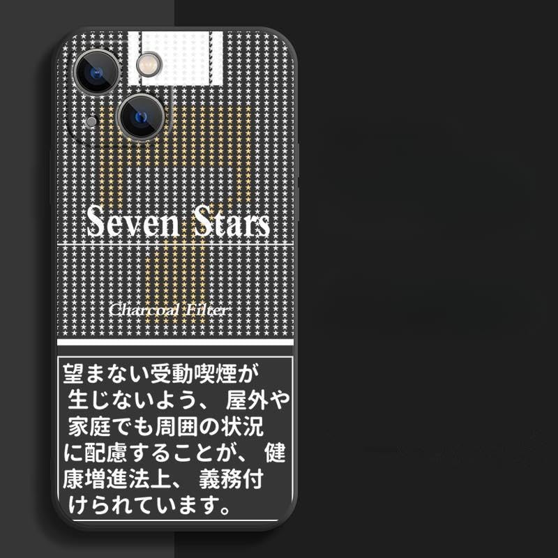 Amazon.co.jp: 大崎ナナ 同型 蓮 sevenstars タバコ スマホケース