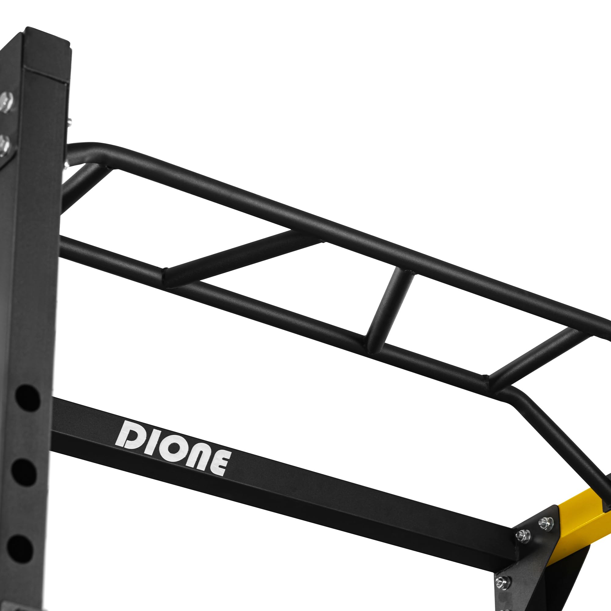 Dione - Squat Rack – Struttura in acciaio 50 x 50 mm – Fitness Power Rack Cage – Barra per trazioni