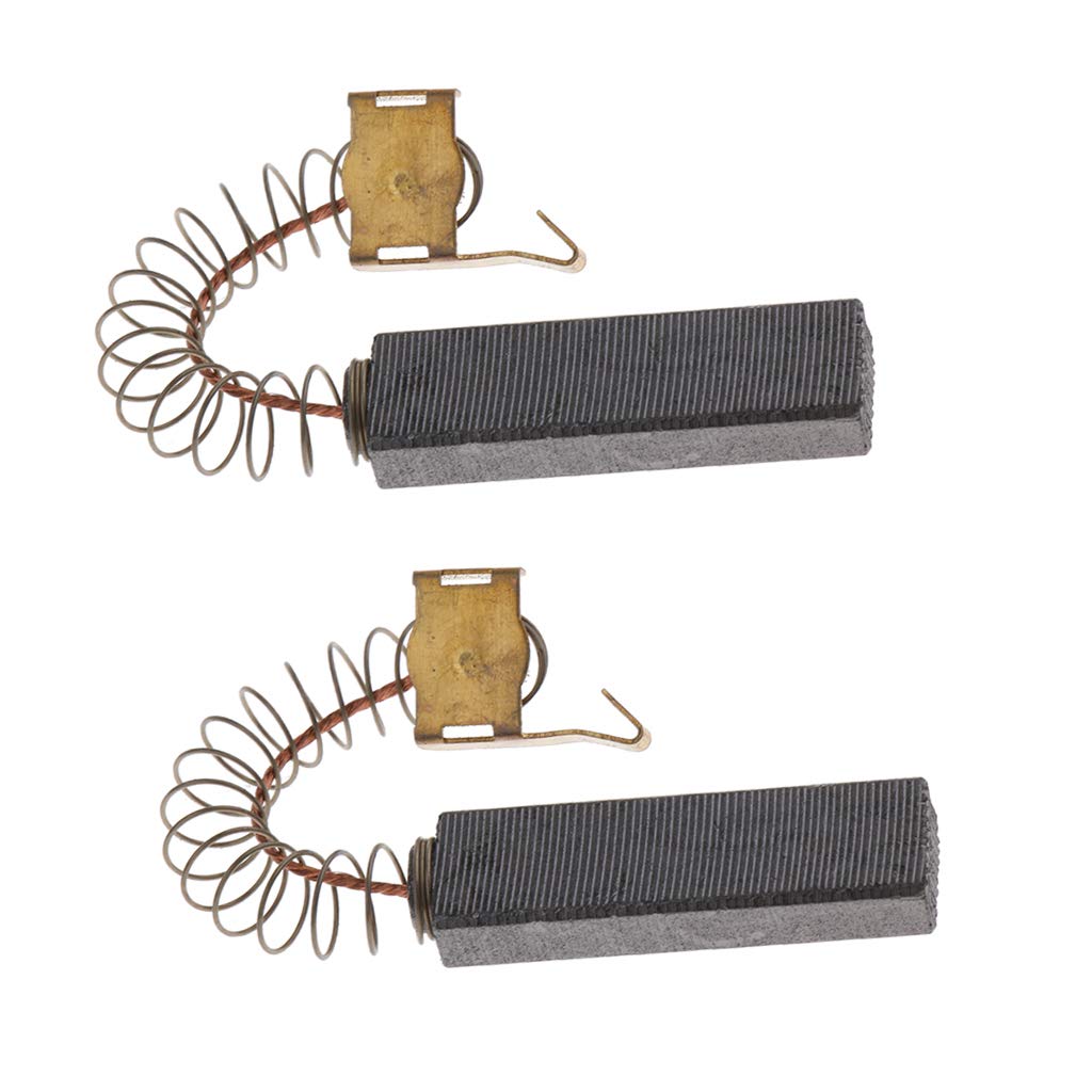 Geardeangloow 2x Replacement Motors Carbon Brushes For Hairdryer Pet Hair Dryer Parts 2, 6.5x11.5x40mm