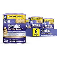Vista 8 de Similac Fórmula infantil Pro-Total Comfort con hierro, envase de 20.1 oz
