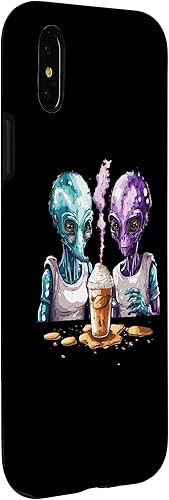 Miniatura 6 de iPhone 14 Pro Aliens Bebidas Frappe Por Primera Vez Divertido Alien Frappe Day Case