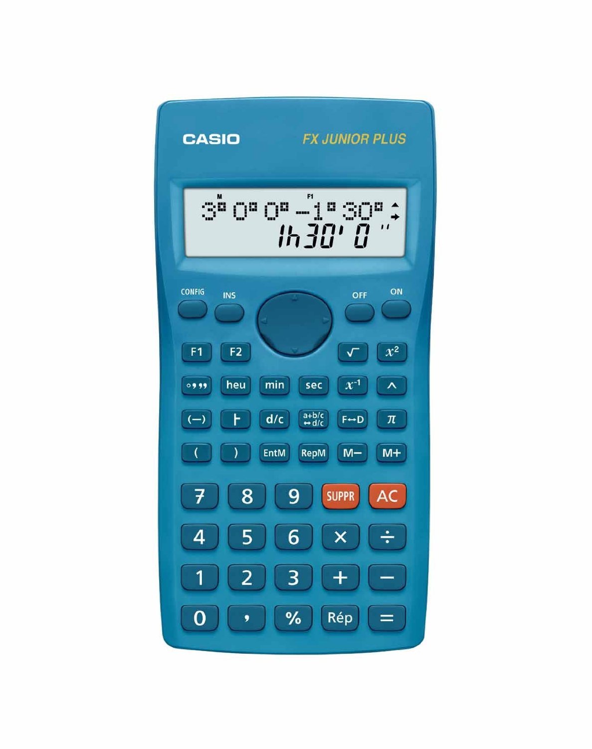 Casio FX Junior Plus School Calculator 2 Lines 15 Characters (French)