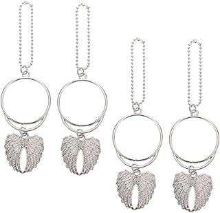 ERINGOGO 8 Peças Enfeites De Carro Acessórios De Carro Interior Acessórios De Automóveis Decoração De Interior De Carro Asas De Anjo Pingente Decoração De Carro Fornecimento De Interior De