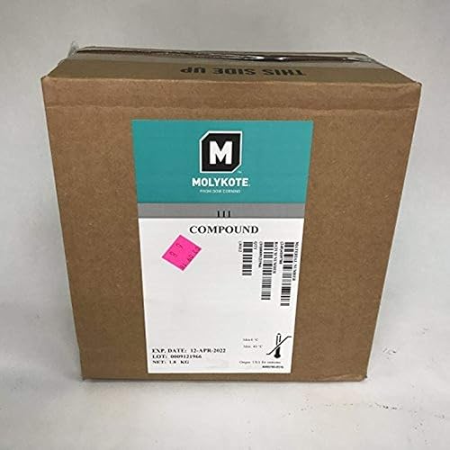 Dow Corning 111 Molykote, blanco a gris claro (paquete de 12)