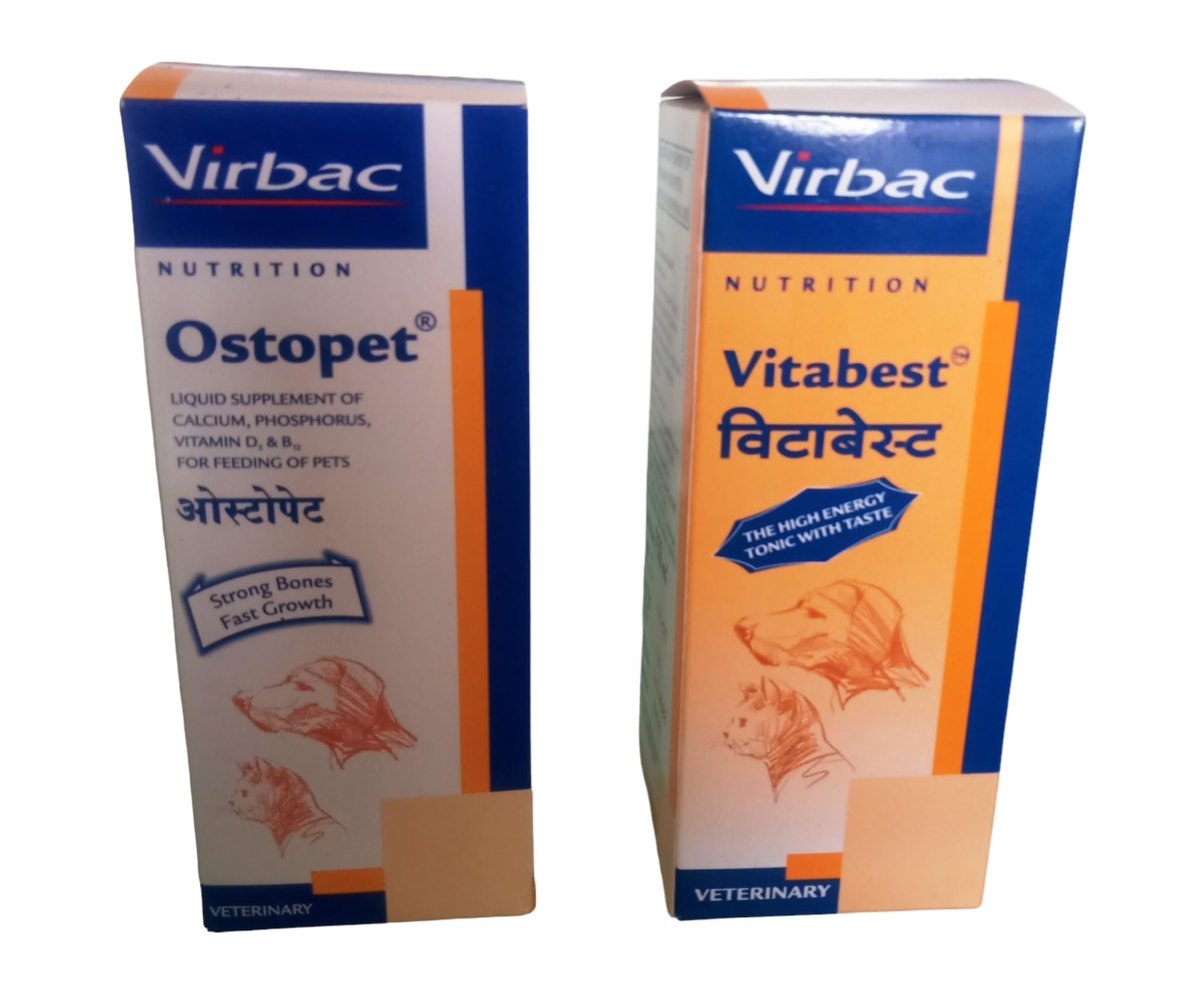 Ostopet Calcium (150ml) + Vitabest Nutrition (150ml) Health Supplements for Small Pets Animals (Cat & Dog) (B0C8THNG6J) Amazon Price History, Amazon Price Tracker