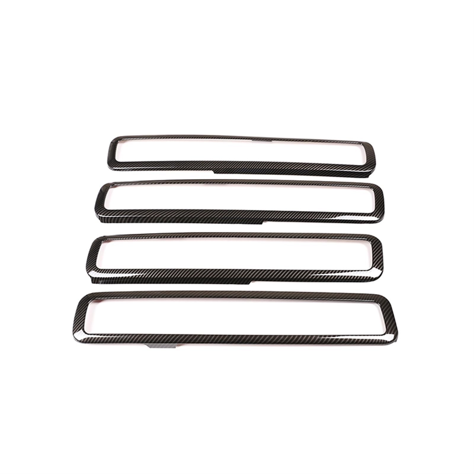 Zynther One Color Inside Door Latch Handle For Mercedes For Benz G Class W463 G63 G500 2019-2021 Abs Carbon Car Inner Door Handle Cover Trim Frame Sticker