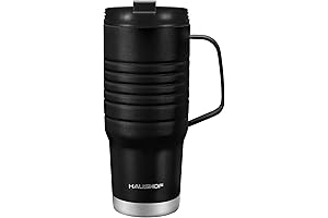HAUSHOF Travel Coffee Mug with Lid (24 oz)