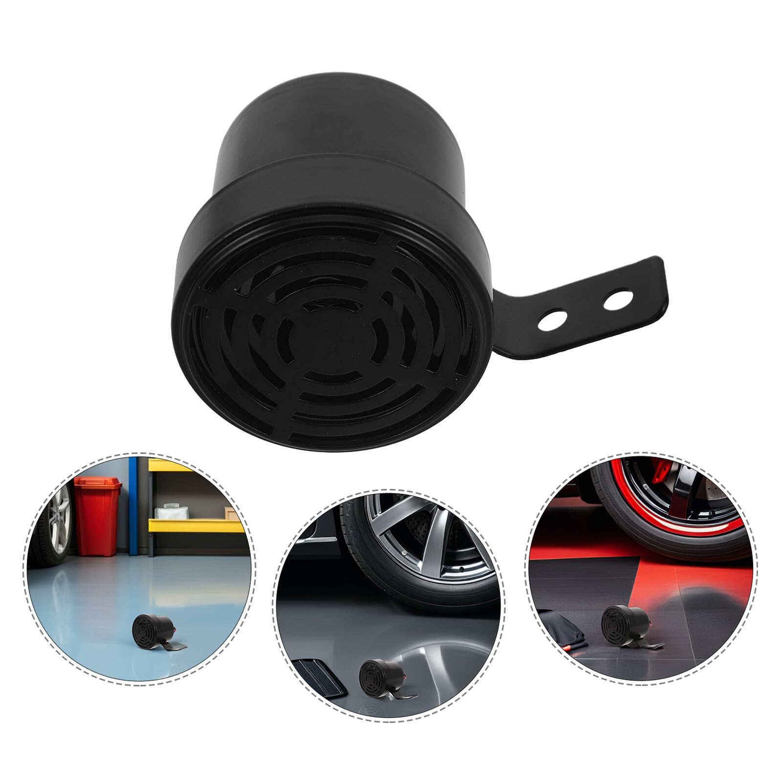 Zumbador de Marcha Atrás para Camión Sirena de Advertencia Sonido de Bocina Fuerte Zumbador para Vehículos de Ingeniería y Montacargas para Uso Talleres y Obras